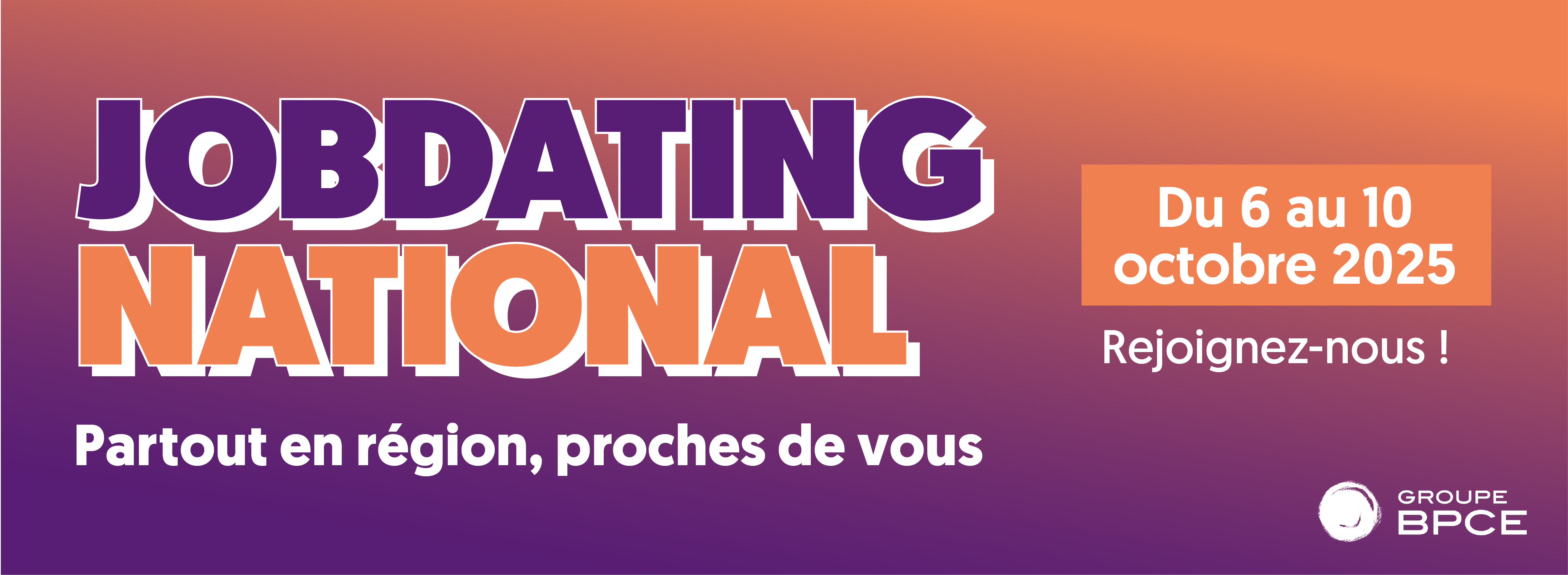 Le Groupe BPCE recrute : participez à notre jobdating régional