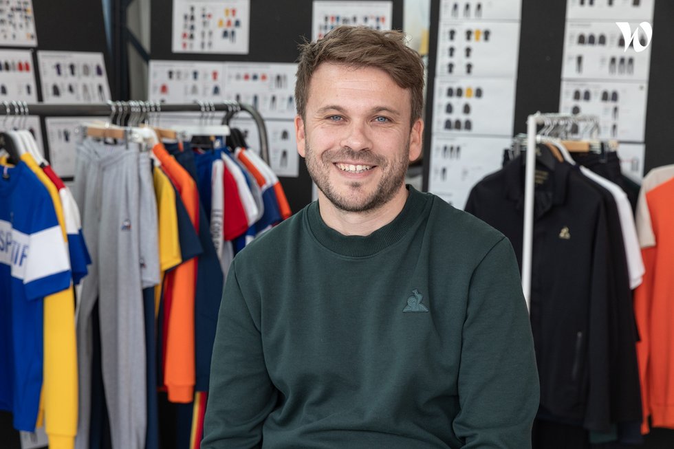 Rencontrez Romain, Directeur des opérations - Le Coq Sportif