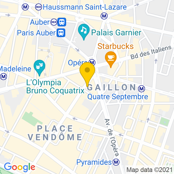 20, Rue de la Paix, Paris, 75002, Paris