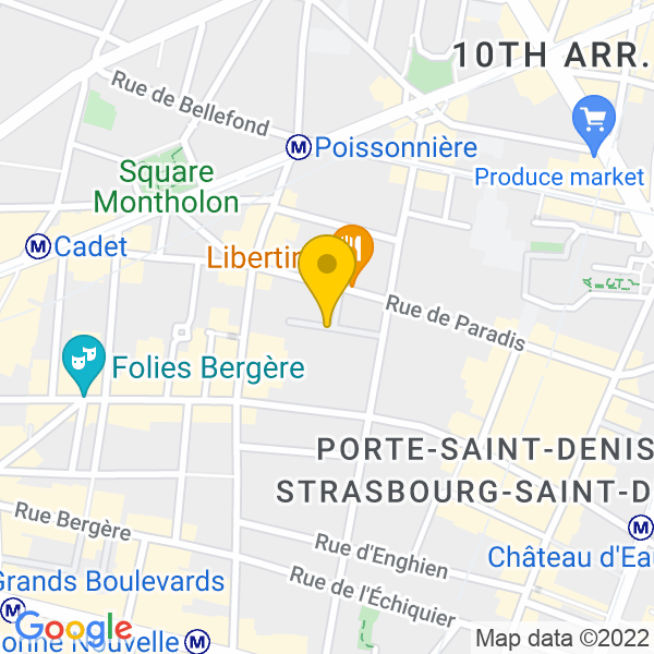 2, Cité Paradis, Paris, 75010, Paris