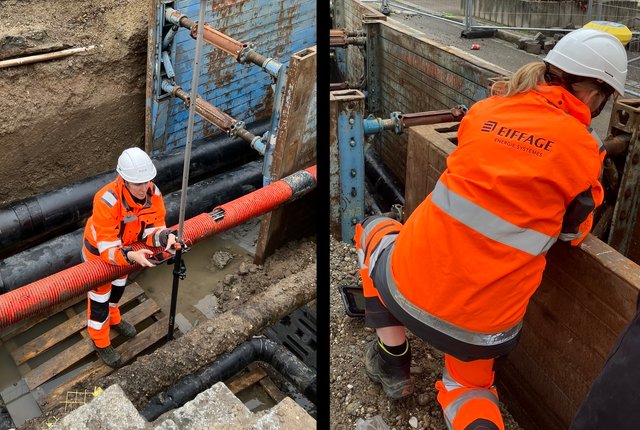 Rencontrez Célia, Géomètre - Eiffage Énergie Systèmes