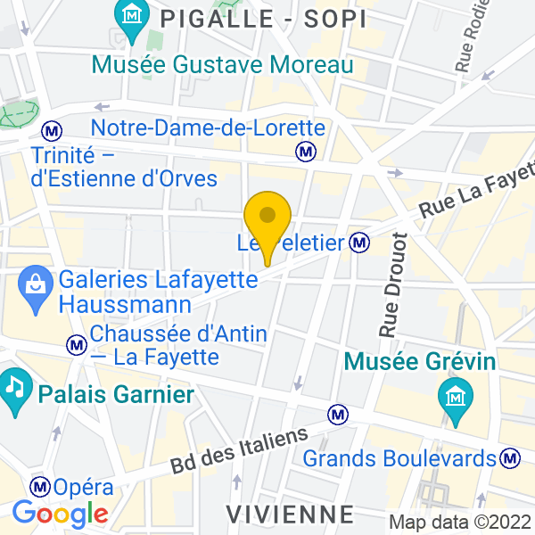 33, Rue La Fayette, Paris, 75009, Paris