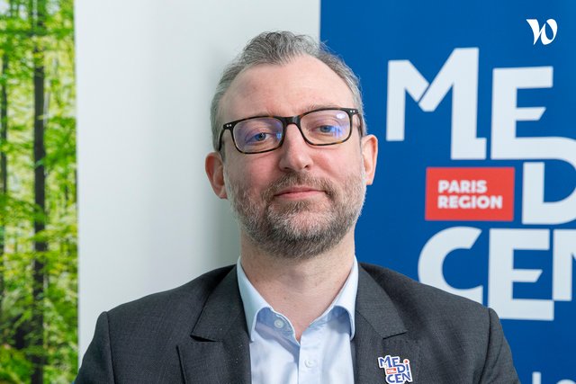 Rencontrez Julien, Délégué Général - Medicen Paris Region