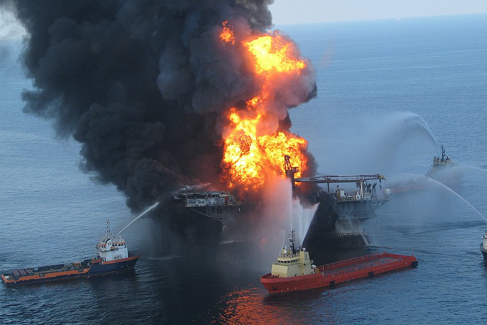 ‘I survived an oil rig explosion on my first job’