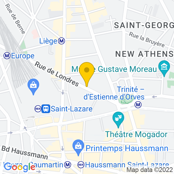 18, Rue de Londres, Paris, 75009, Paris