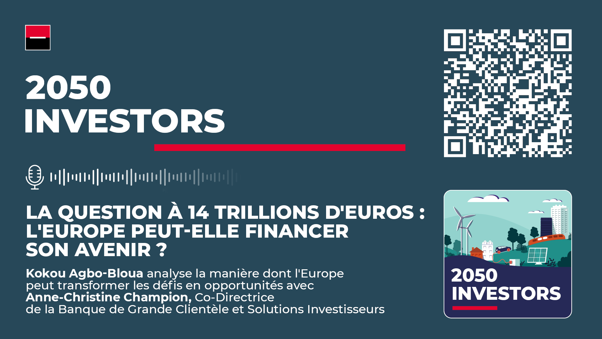 🎧 La question à 14 trillions d’Euros : l’Europe peut-elle financer son avenir ?