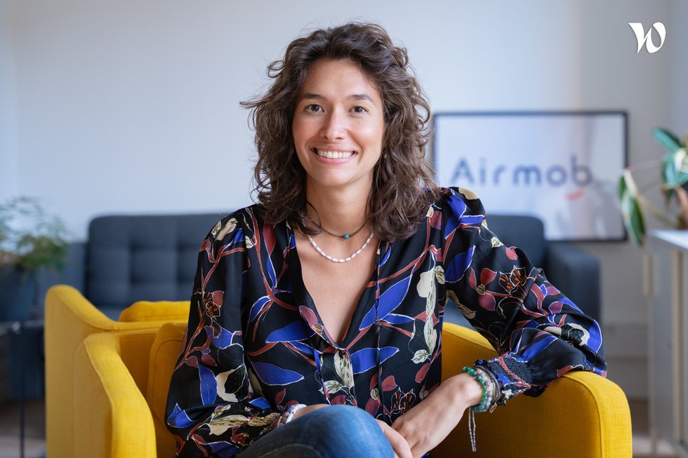 Rencontrez Charlotte, Responsable administrative et financière - Airmob