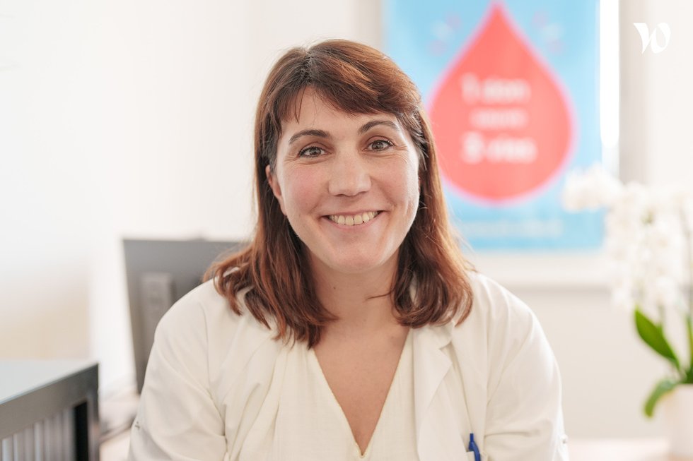 Rencontrez Laure, Directrice de Département Biologie, Thérapies et Diagnostic - Etablissement français du sang