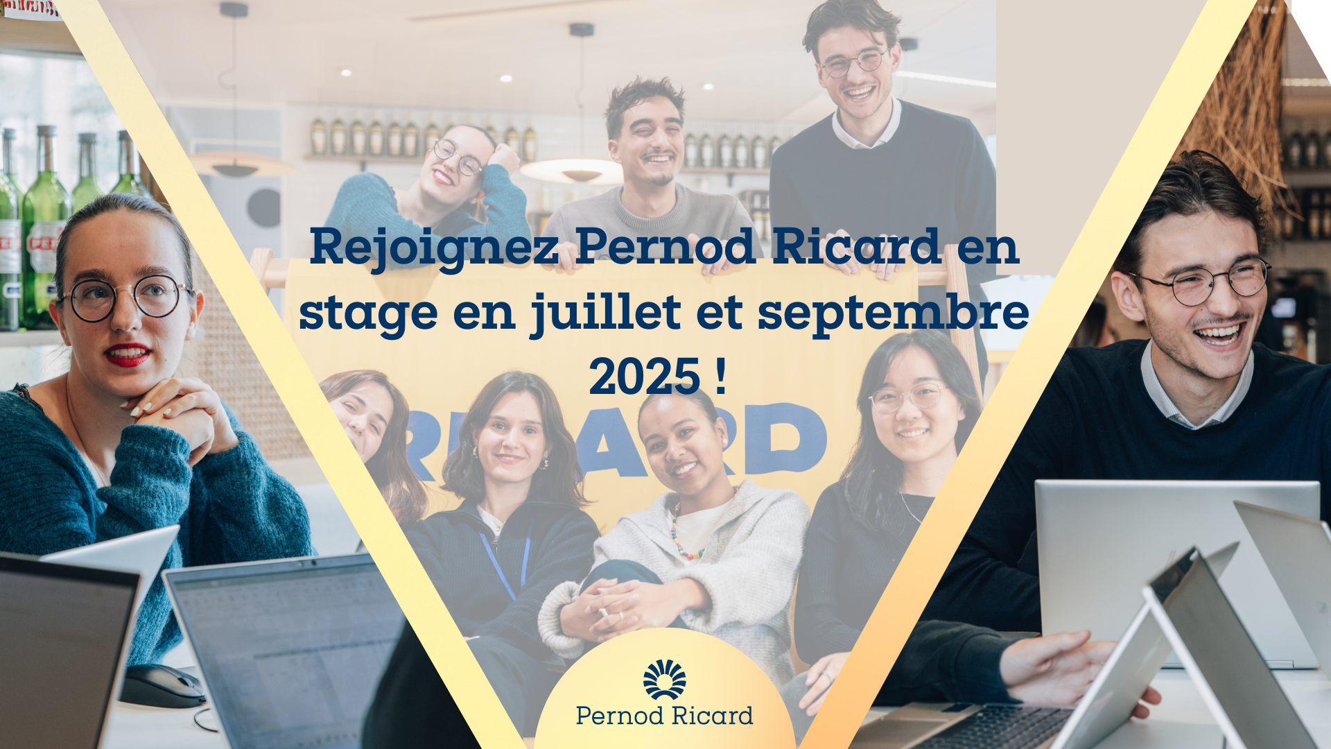 Rejoignez Pernod Ricard en stage en juillet ou septembre 2025 !