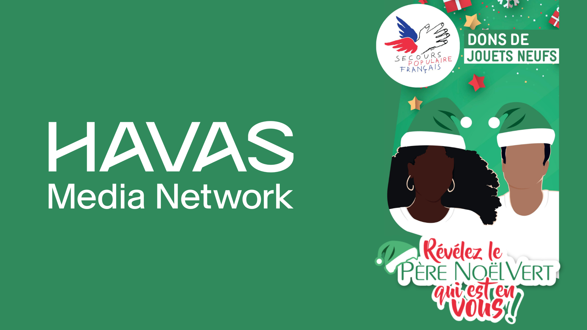 Havas Media Network x Secours Populaire Français : journée du bénévolat !