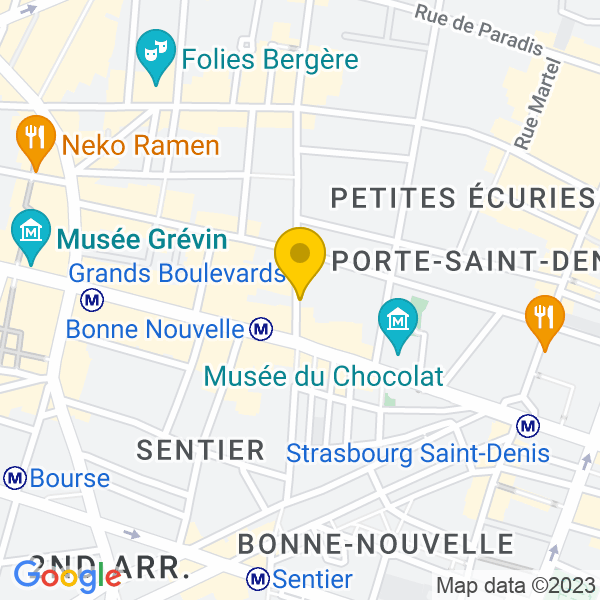 8, Rue du Faubourg Poissonnière, Paris, 75010, Paris