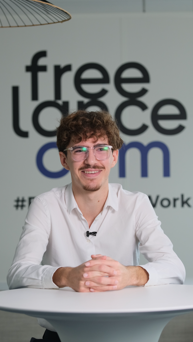 Rencontrez Arthur, Business Developer en altenance Portage salarial - freelance.com