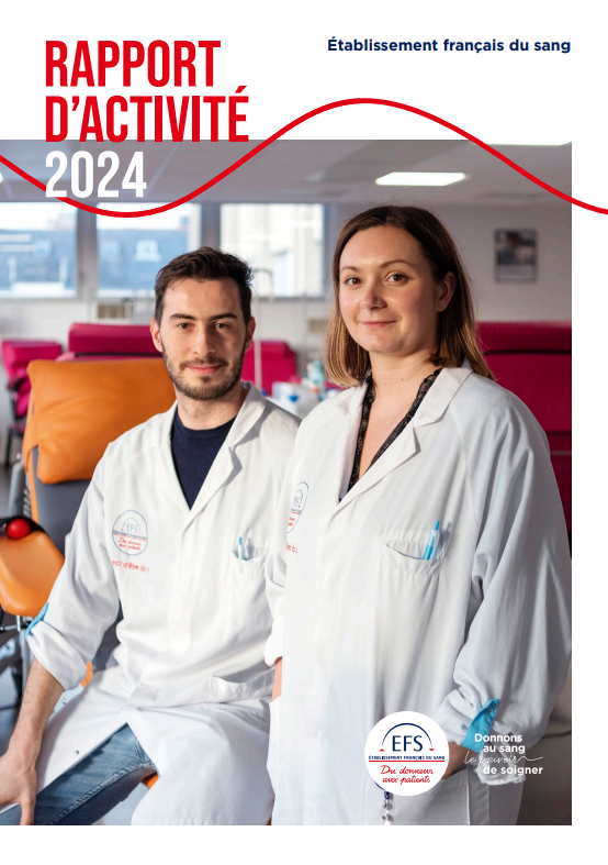 Rapport d'activité 2024 - Etablissement français du sang