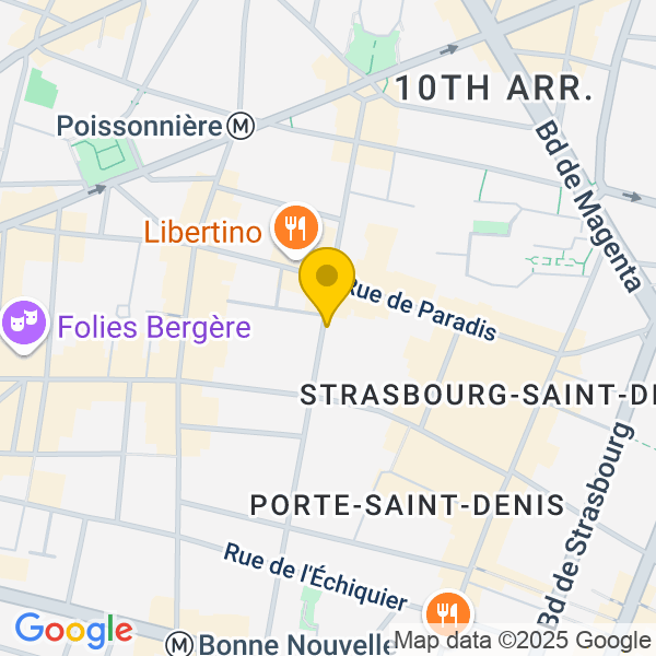 60, Rue d'Hauteville, 75010, Paris