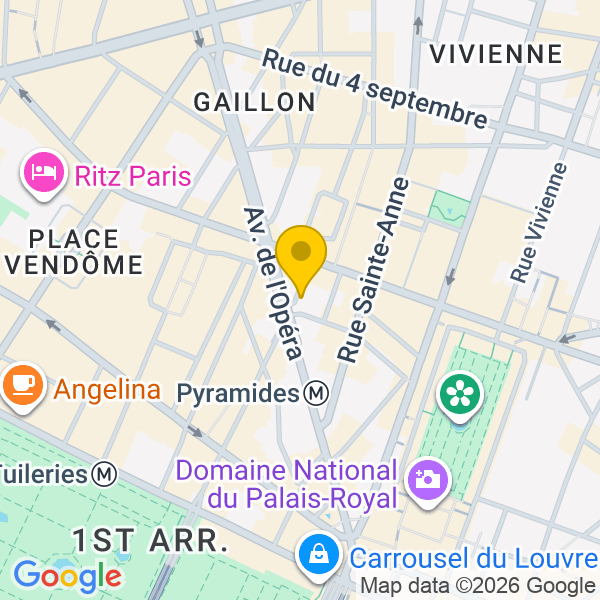 4, Rue de Ventadour, 75001, Paris