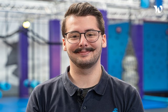 Rencontrez Quentin, Animateur Polyvalent - Trampoline Park You Jump