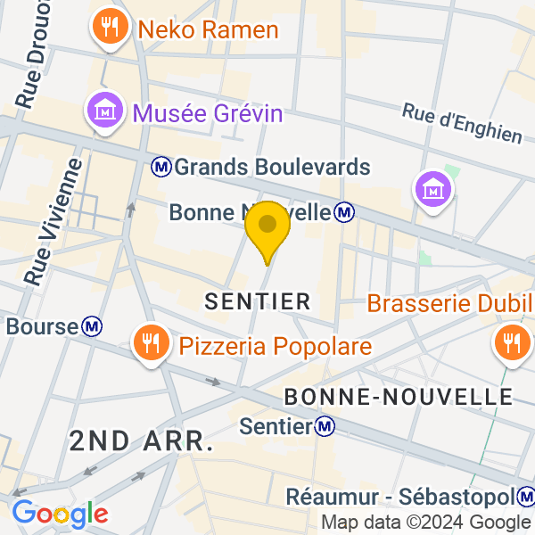 33, Rue du Sentier, 75002, Paris