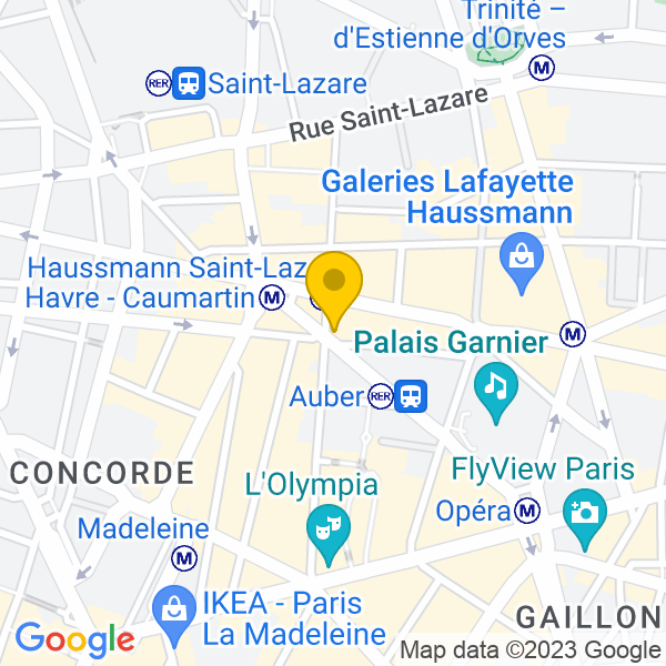 14, Rue Auber, Paris, 75009, Paris