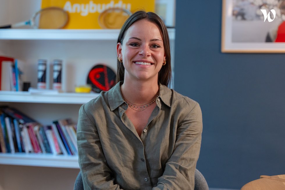 Rencontrez Louise, Account Manager - Anybuddy