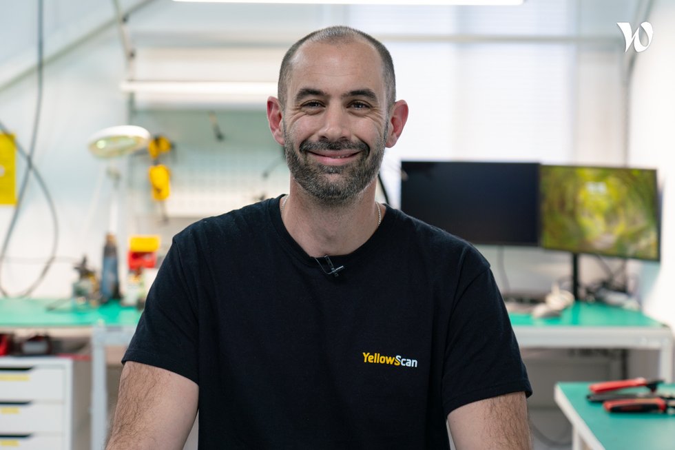 Meet Julien, Production Technician - Yellowscan