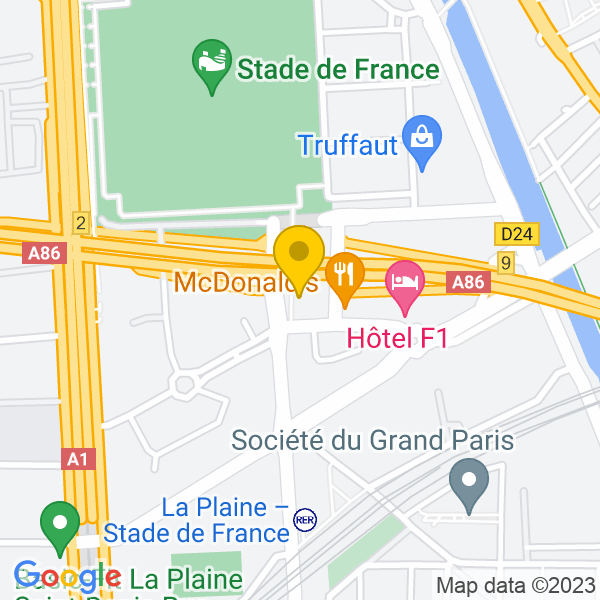 8, Avenue du Stade de France, Saint-Denis, 93200, Saint-Denis