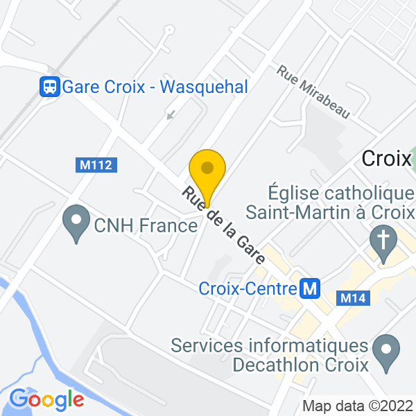 Rue de la Gare, Croix, 59170, Croix