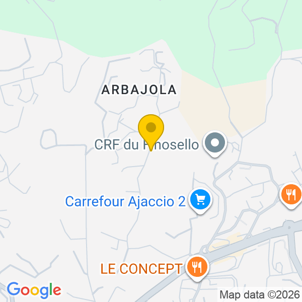 Chemin d'Erbajolo, 20090, Ajaccio
