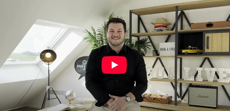 Rencontrez Louis, Alternant au service marketing - Go&Live Group
