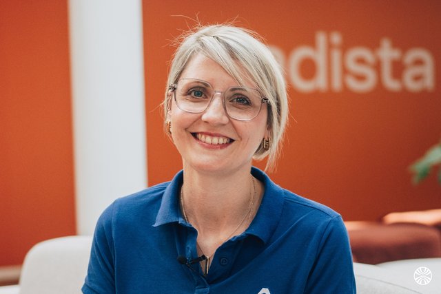 Rencontrez Justine, Cheffe de Projets Run - adista