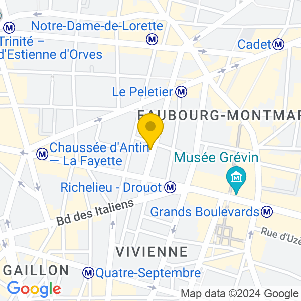 23 Rue Le Peletier, 75009, Paris