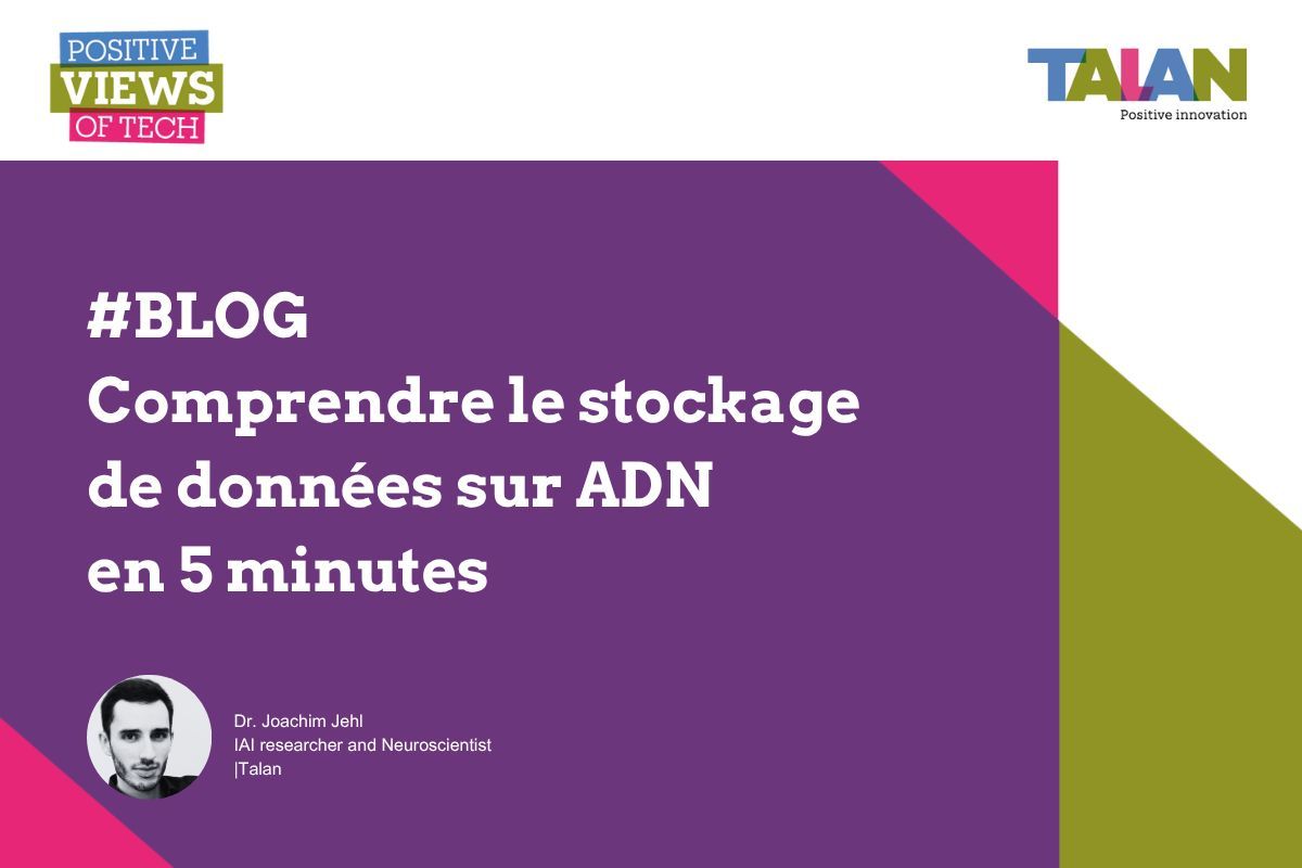 [BLOG] Comprendre le stockage de données sur ADN en 5min
