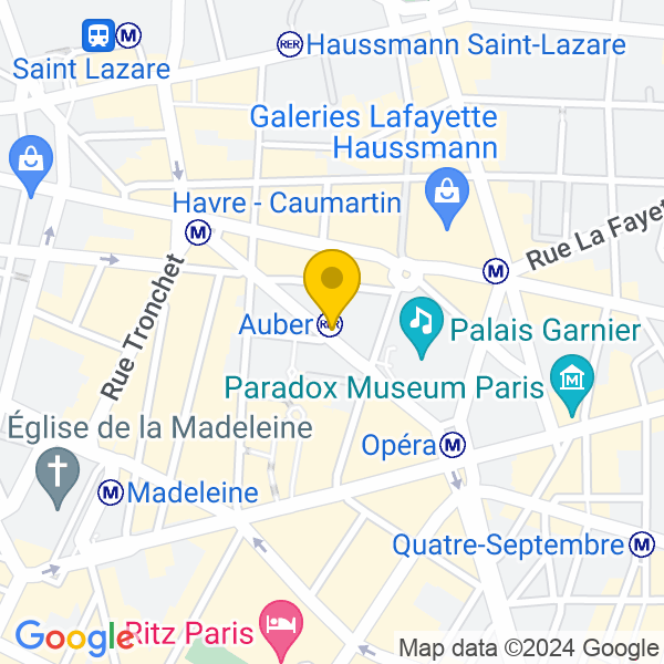 6, Rue Auber, 75009, Paris