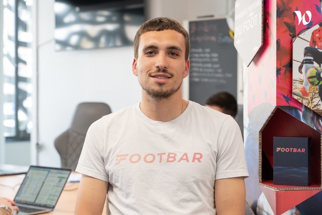 Rencontrez Antoine, Responsable relation club - Footbar