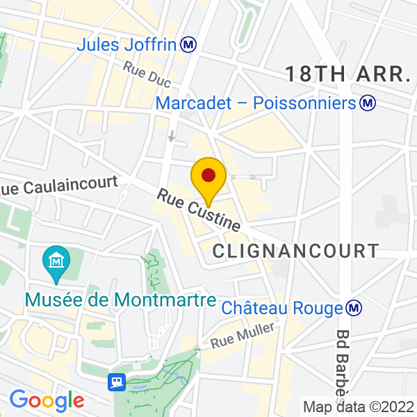 46, Rue Custine, Paris, 75018, Paris