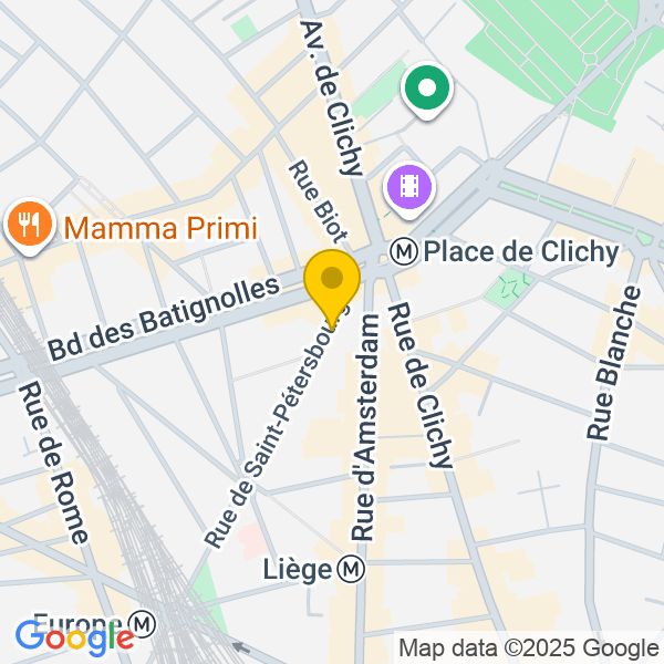 36, Rue de Saint-Pétersbourg, 75008, Paris
