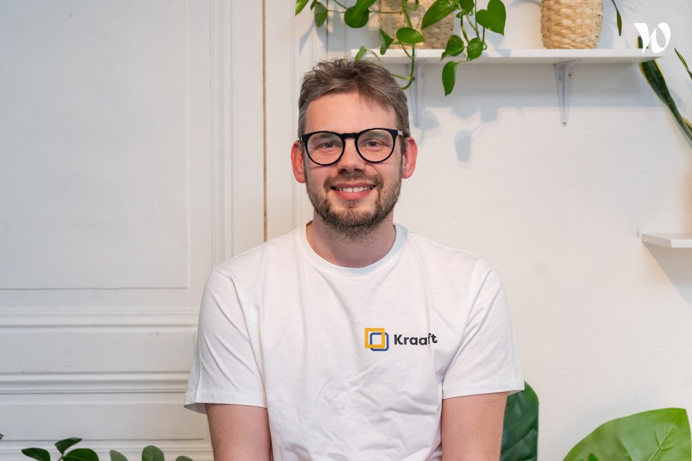 Rencontrez Valentin, Product designer - Kraaft