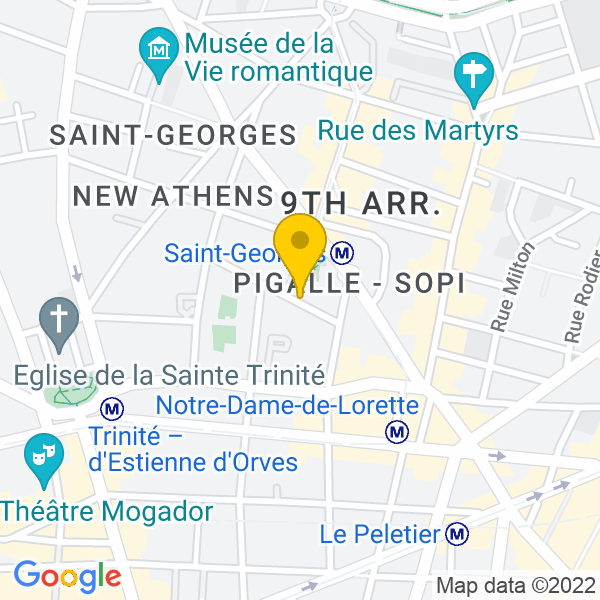 10, Rue d'Aumale, Paris, 75009, Paris