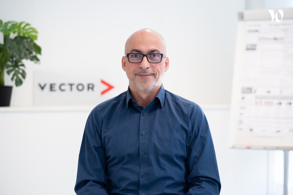 Rencontrez Wasilios, Product Line Manager - Vector France