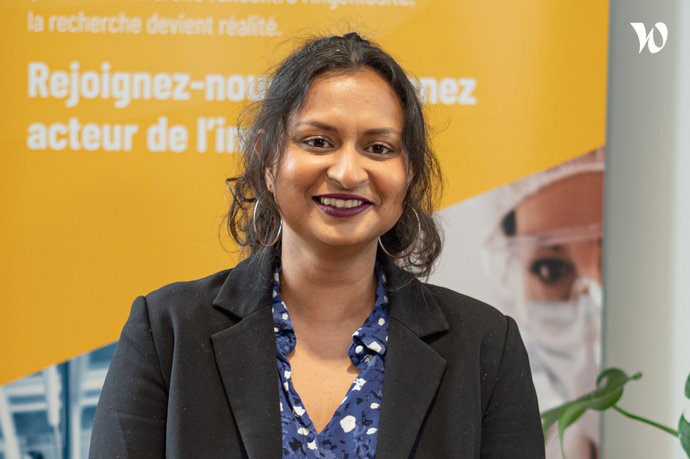 Rencontrez Smita, Chargée d'affaire incubation - AxLR SATT
