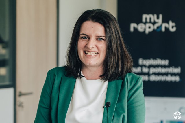 Rencontrez Angélique, Office Manager - MyReport
