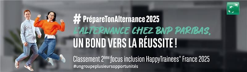 #PrépareTonAlternance 2025 avec BNP Paribas 