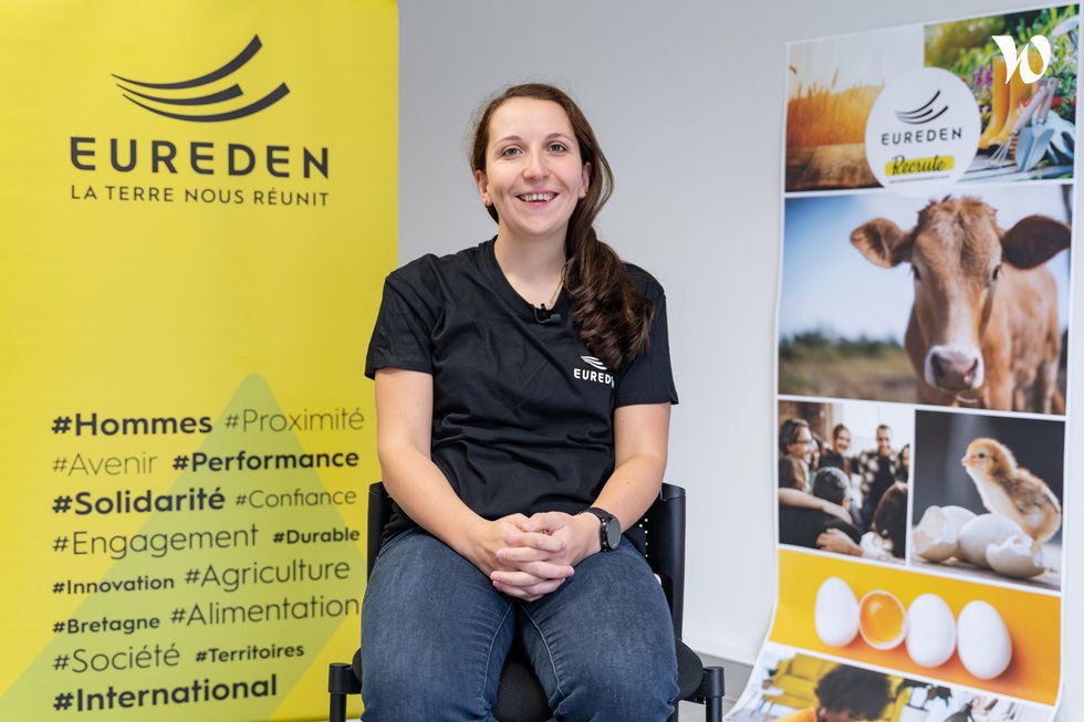 Rencontrez Emilie, Technicienne en production porcine - Eureden