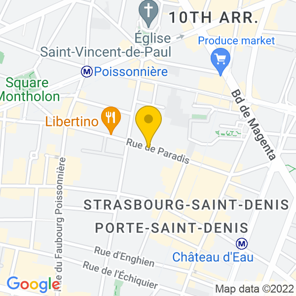 Rue de Paradis, Paris, 75010, Paris