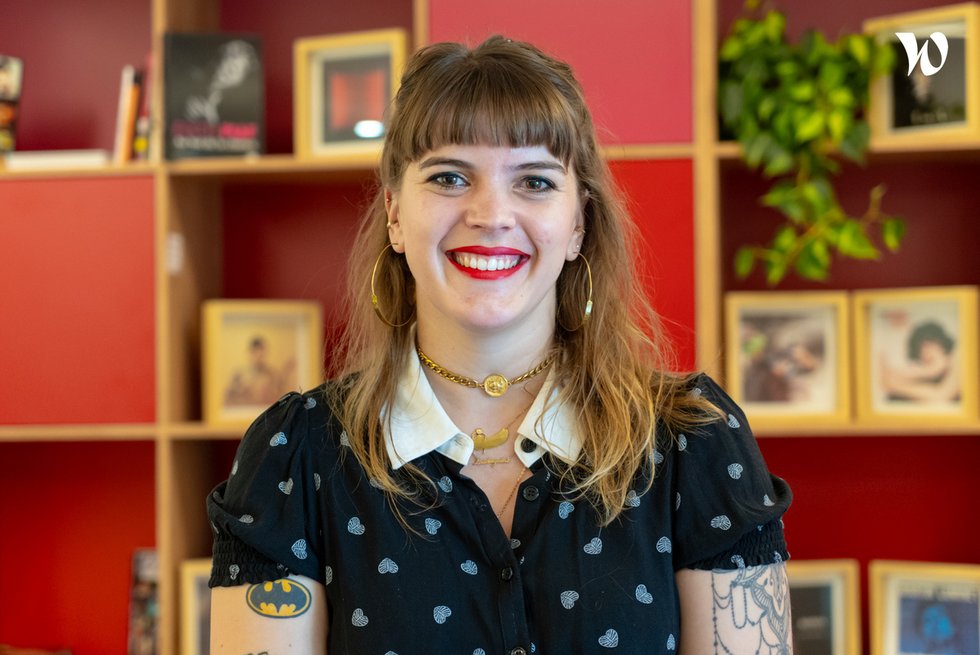 Rencontrez Amandine, Cheffe de projets communication sociétaires - Sacem