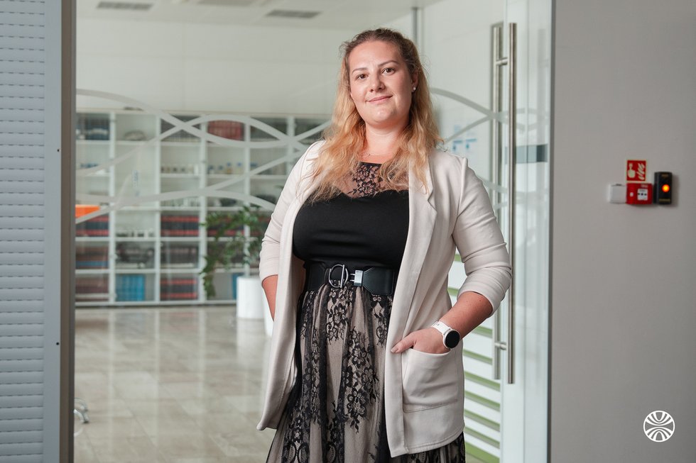 Nikola Zbuzková, vedoucí pokusné základny - ORLEN Unipetrol