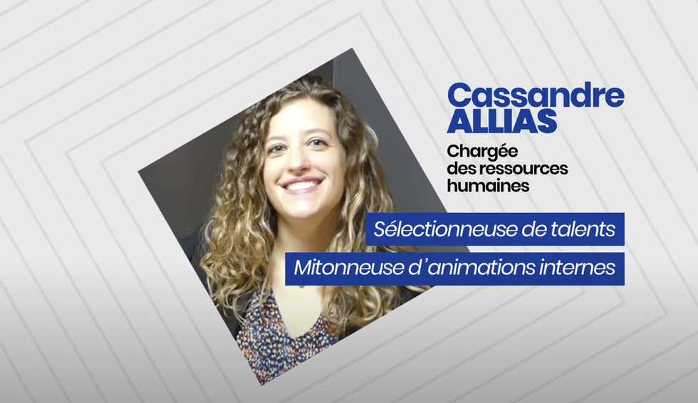 Cassandre Allias, chargée Ressources Humaines - FBD Group