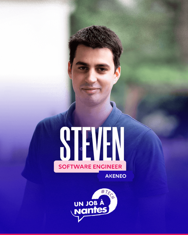 Rencontrez Steven, Software Engineer chez Akeneo ! #UnJobàNantes