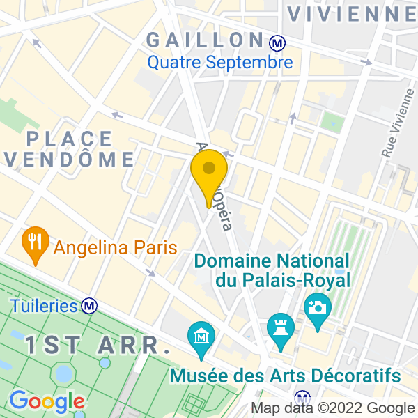 29, Rue des Pyramides, Paris, 75001, Paris