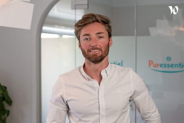 Rencontrez Clément, Key Account Manager Puressentiel Benelux - Laboratoire Puressentiel