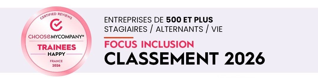 BNP Paribas dans le top 10 du Focus Inclusion Trainees® France 2026 !